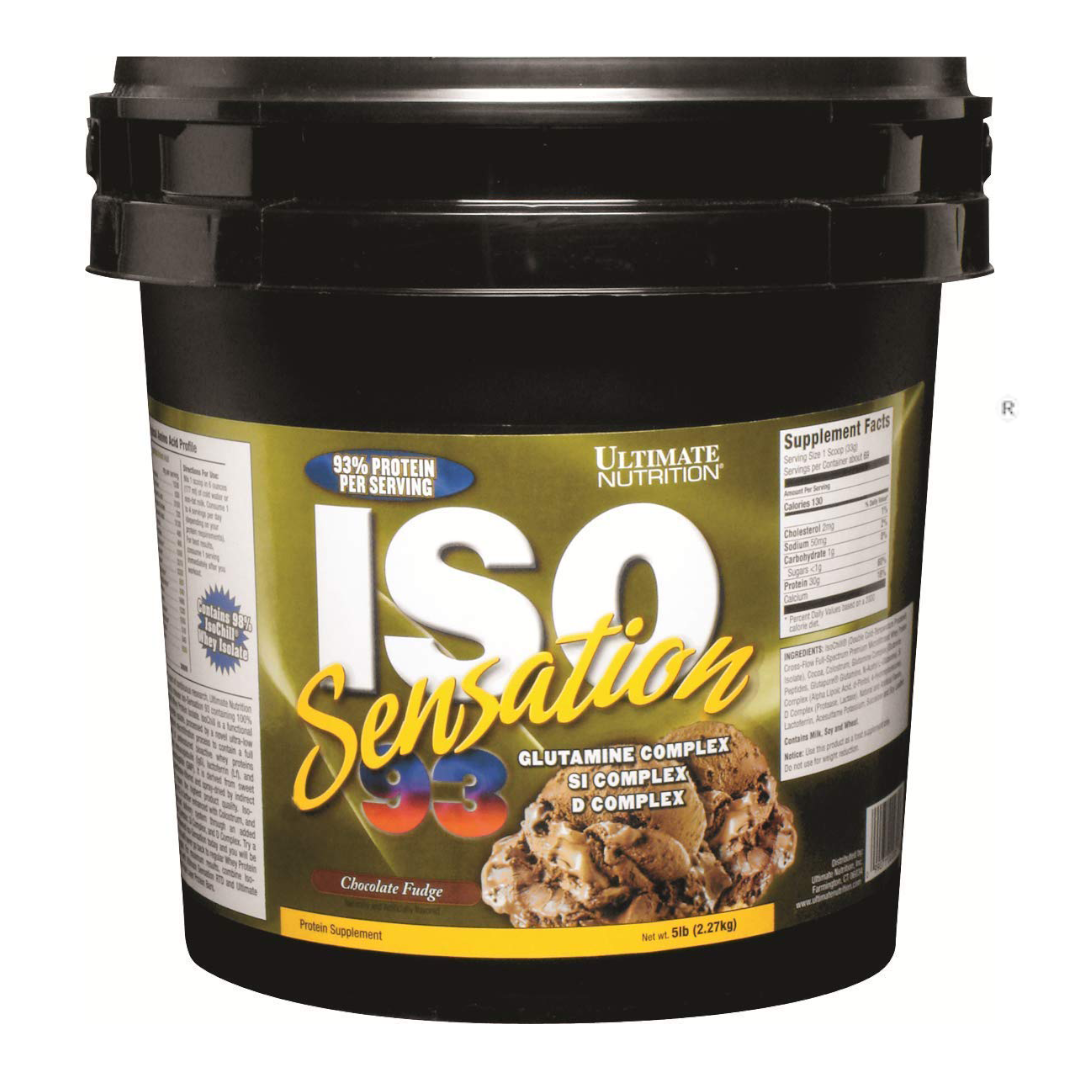 ISO Sensation 93 Isolate Whey Protein -5 Lbs